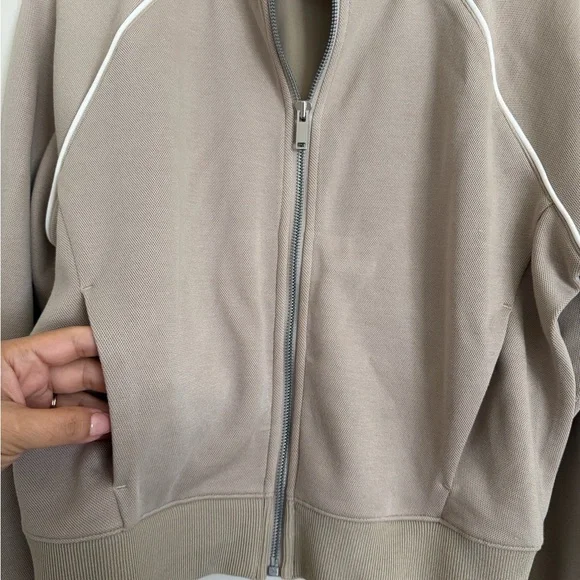 SPANX Air Essentials Zip-Up Track Jacket - Picture 4 of 9